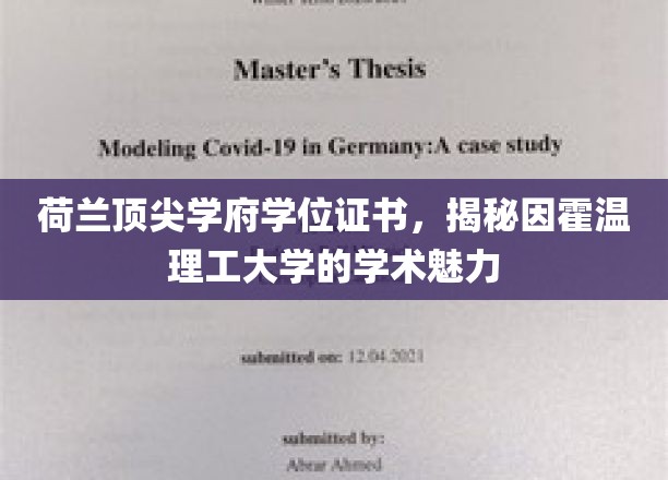 荷兰顶级学府学位证书，揭秘因霍温理工大学的学术魅力