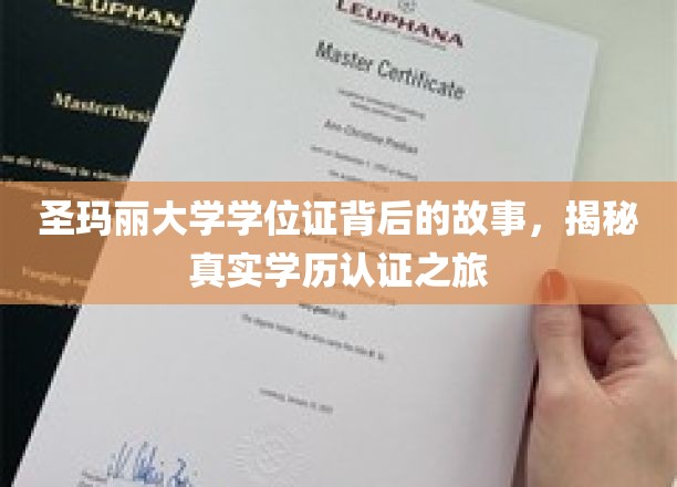 探寻圣玛丽大学学位证背后的传奇，一场学历认证的非凡旅程