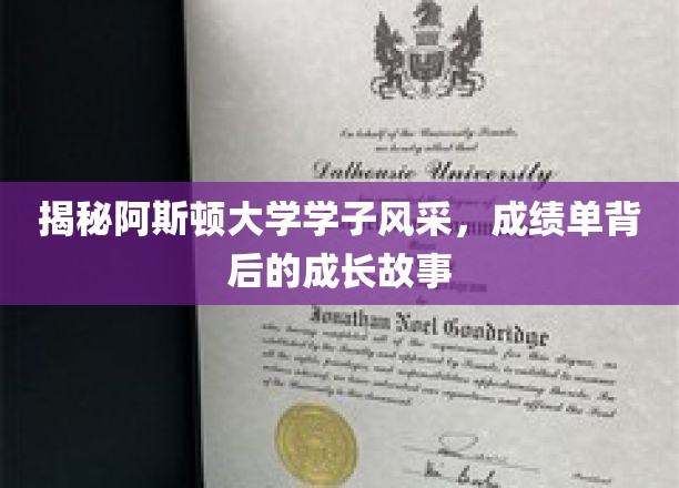 阿斯顿大学精英风采录，揭秘学子背后的蜕变之路