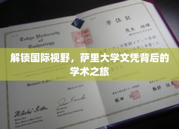 探寻全球视野，萨里大学学位之旅的奥秘揭晓