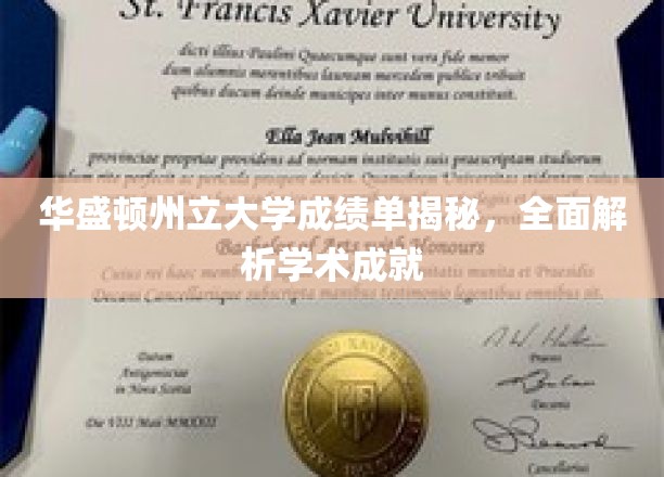 华盛顿州立大学成绩单揭秘，深度解析学术成就