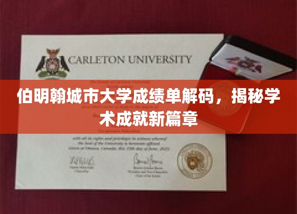 伯明翰城市大学成绩单解码，揭秘学术成就新篇章