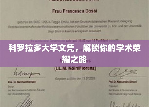 科大学位荣耀通行证，开启你的学术巅峰之旅