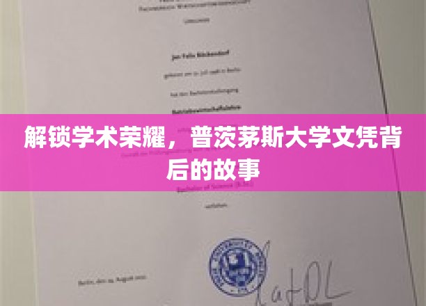 揭秘普茨茅斯大学，成就非凡的学术之旅