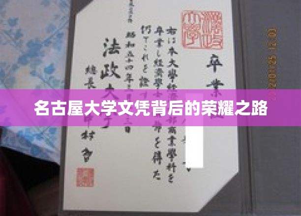 名古屋大学荣耀背后，揭秘学子奋斗的辉煌历程