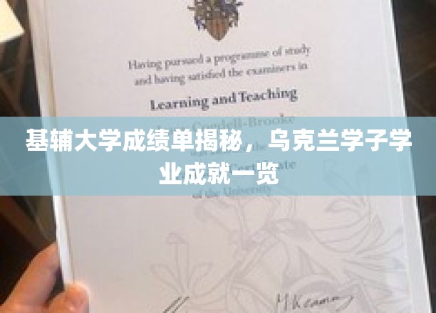 乌克兰精英学子风采，基辅大学成绩单展现非凡学业成就