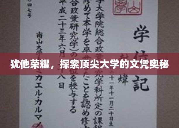 犹他荣耀，探寻顶尖大学的文凭奥秘