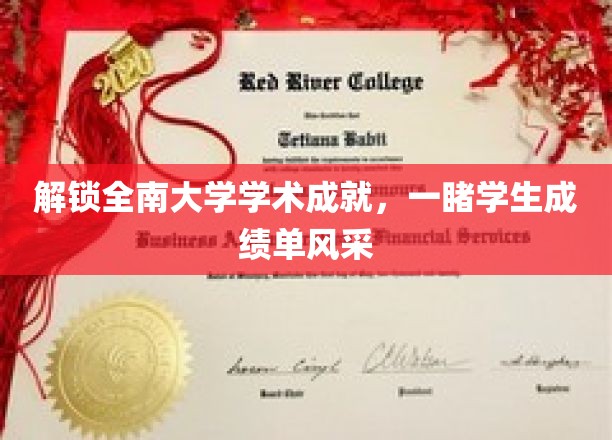 探秘全南大学学术辉煌，学生成绩单惊艳亮相！
