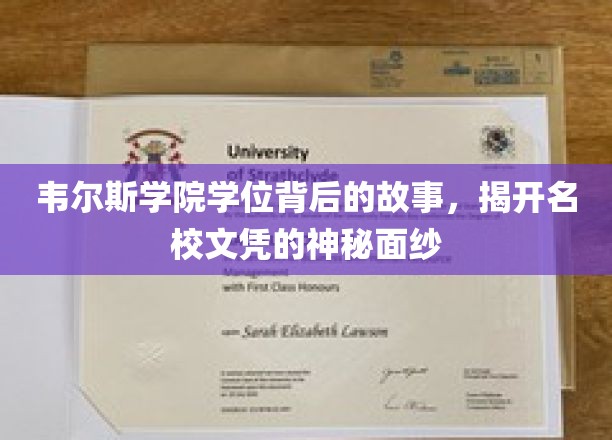 名校文凭背后的传奇，韦尔斯学院学位的奥秘揭晓