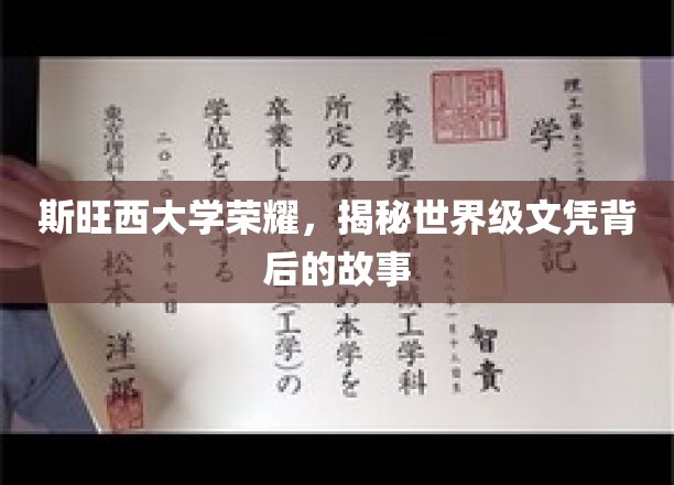 探寻斯旺西大学荣光，揭秘世界级文凭背后的传奇历程