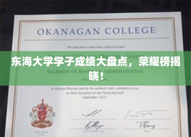 东海英才齐聚一堂，学术风采一展无遗！
