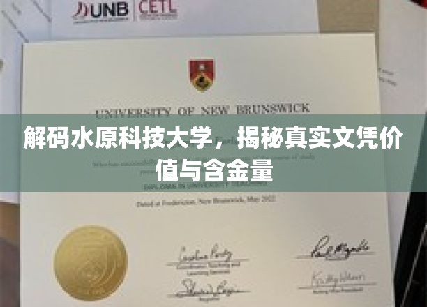 水原科技大学文凭揭秘，价值与含金量深度解析