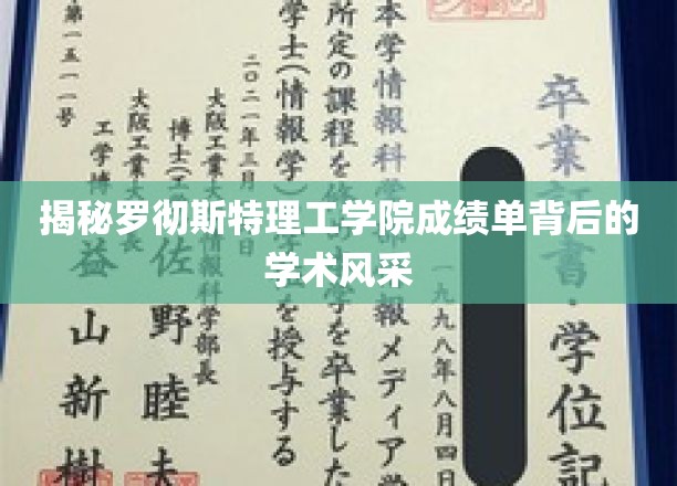 罗切斯特理工学院，揭开成绩单背后的璀璨学术魅力