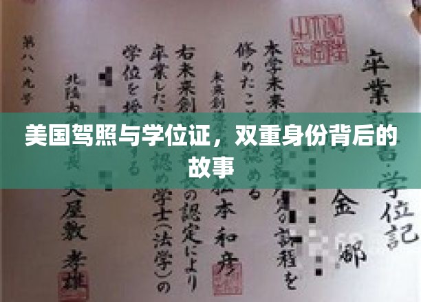 双重凭证揭秘，美国驾照与学位证背后的神秘旅程