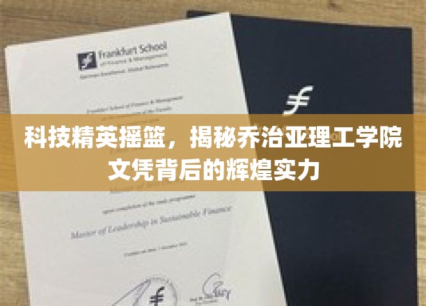 科技精英摇篮，揭秘乔治亚理工学院文凭背后的辉煌实力