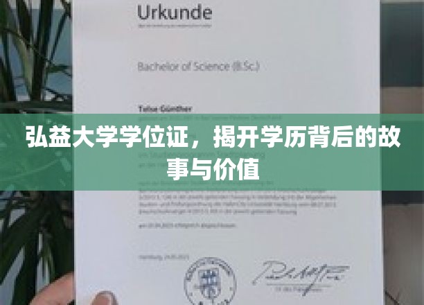 弘益大学学位证，探寻学历证书背后的传奇与意义