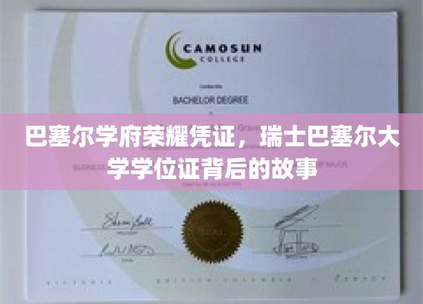 探寻瑞士巴塞尔大学学位证的传奇历程，巴塞尔学府荣耀凭证背后的秘密