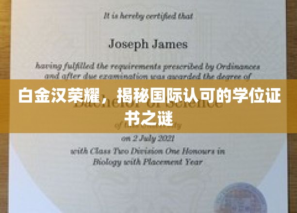 白金汉荣耀，国际学位证书背后的神秘面纱