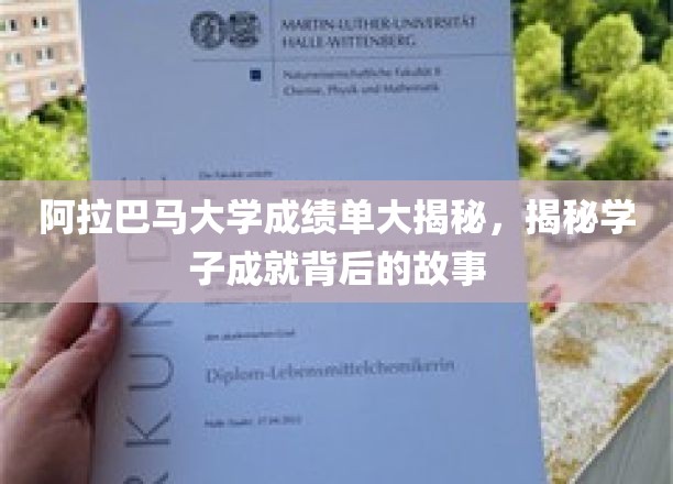 阿拉巴马大学成绩单大揭秘，探寻学子成就背后的故事