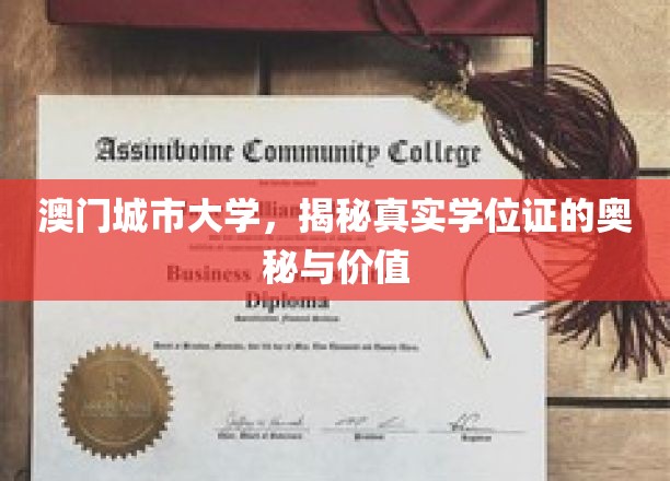 澳门城市大学，揭秘真实学位证的奥秘与价值