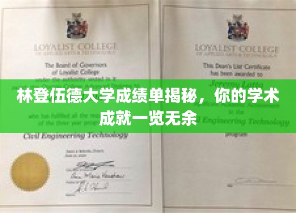 林登伍德大学成绩单大揭秘，一窥学术成就的精彩瞬间