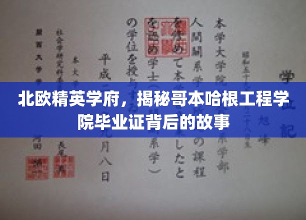 北欧精英学府，揭秘哥本哈根工程学院毕业证背后的故事