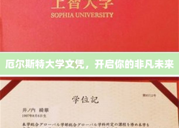 解锁非凡前程，厄尔斯特大学文凭，引领你的梦想之旅