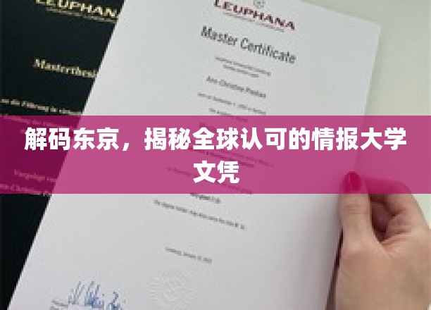 解码东京，揭秘全球认可的情报大学文凭