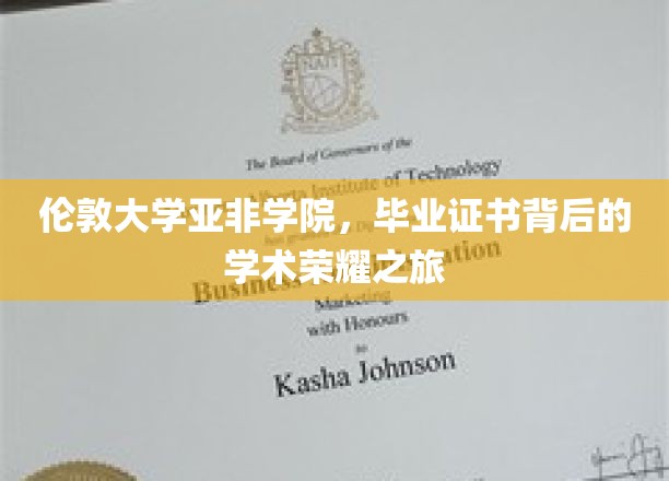 解码伦敦大学亚非学院的荣耀证书，一场学术探索之旅
