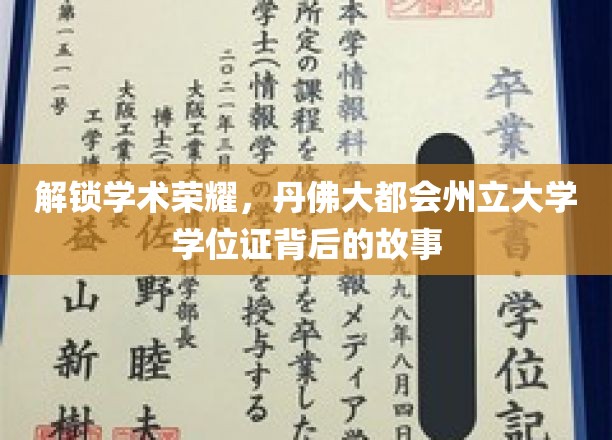 解锁学术荣耀，丹佛大都会州立大学学位证背后的故事