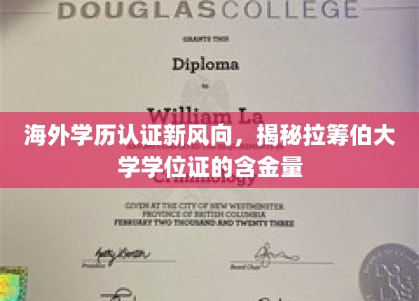 国际学历认证新趋势，深度解析拉筹伯大学学位证的全球价值