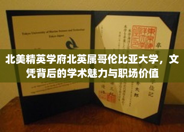北美精英学府北英属哥伦比亚大学，文凭背后的学术魅力与职场价值