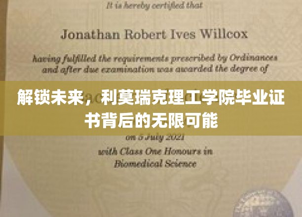 揭开利莫瑞克毕业证书的全球通行密码