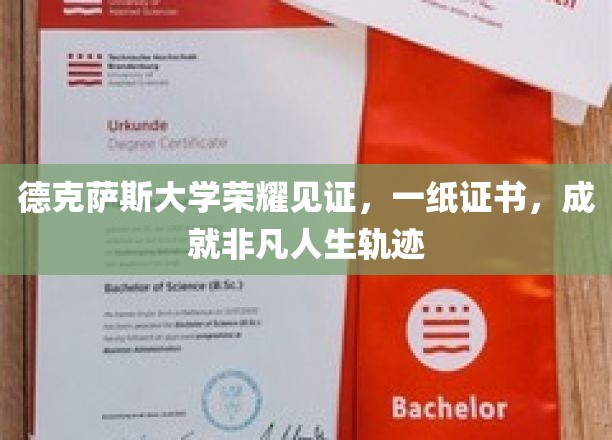 德克萨斯大学证书见证，开启非凡人生新篇章