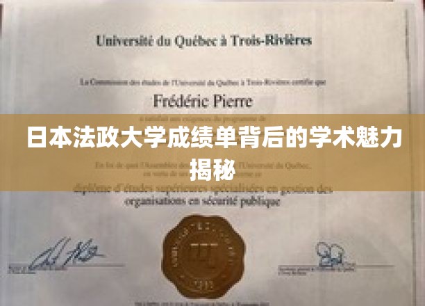 探寻日本法政大学成绩单背后的学术风采之谜
