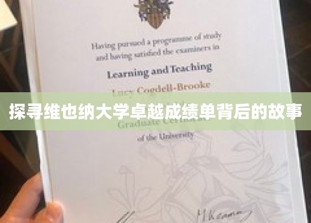 揭开维也纳大学辉煌成就的神秘面纱