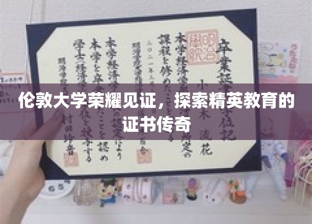 伦敦精英摇篮，揭秘伦敦大学证书背后的传奇故事