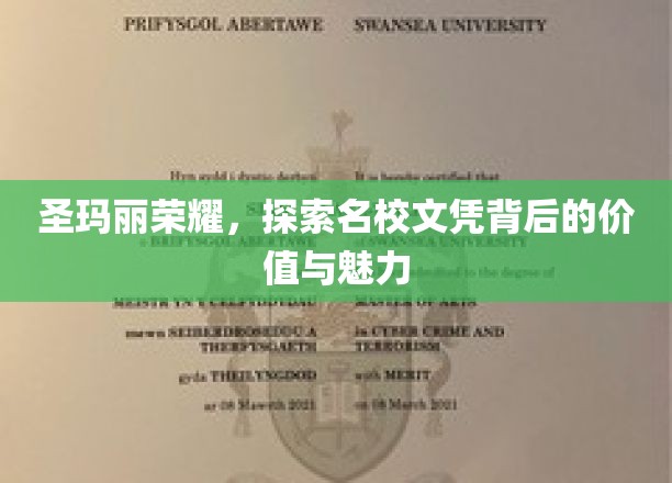 揭开圣玛丽荣耀，名校文凭的独特价值与无限魅力