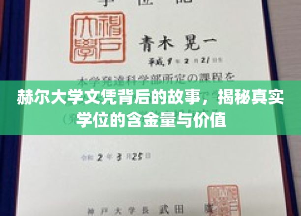 赫尔大学文凭背后的故事，揭秘真实学位的含金量与价值