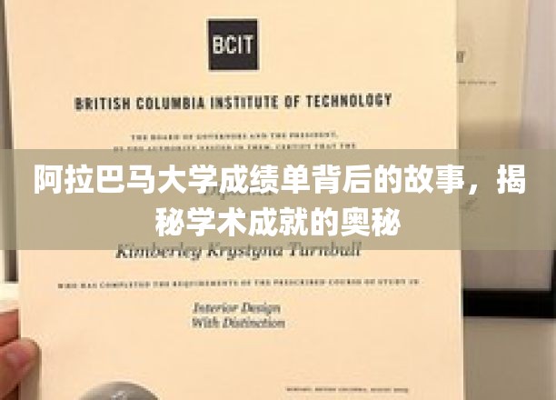 阿拉巴马大学成绩单，揭开成就背后的学术秘籍