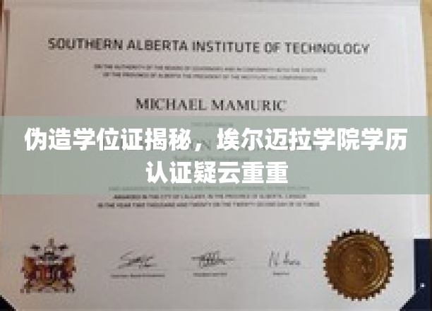 学历认证疑云，埃尔迈拉学院伪造学位证事件引发关注