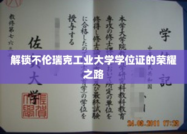 探寻不伦瑞克工业大学学位证的璀璨轨迹