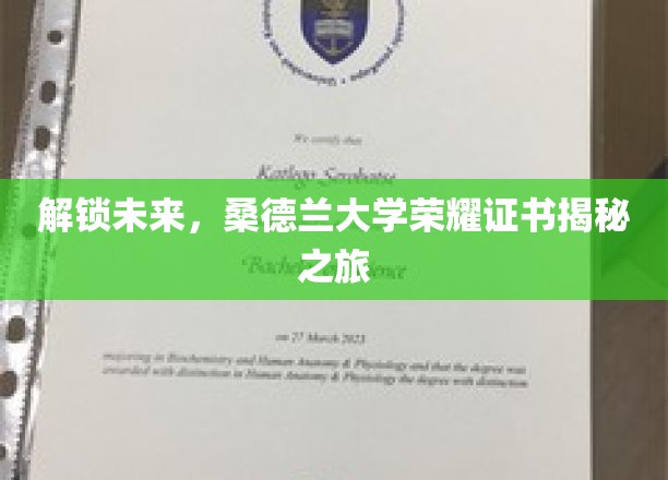 解锁未来，桑德兰大学荣耀证书揭秘之旅