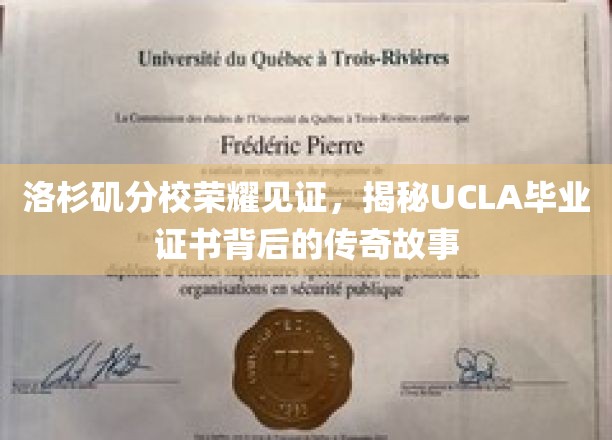 UCLA荣耀之路，揭秘洛杉矶分校毕业证书的传奇印记