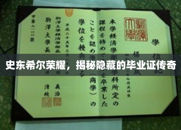 史东希尔辉煌揭秘，一纸毕业证背后的传奇故事
