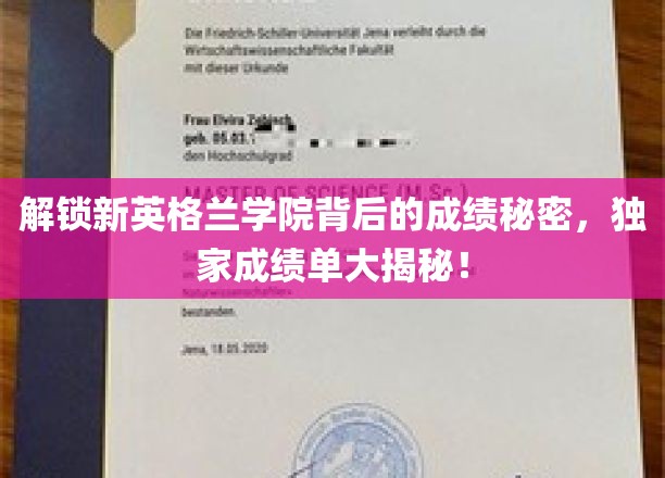 揭秘新英格兰学院卓越成绩背后的神秘力量