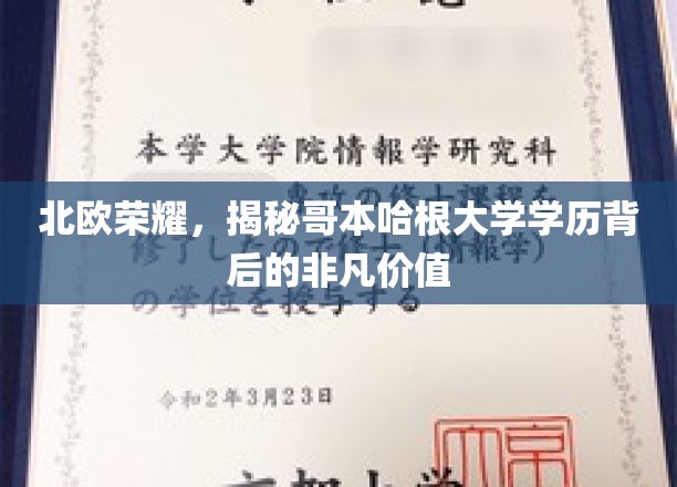 解码哥本哈根大学，北欧教育之光的价值启示