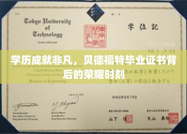 贝德福特荣耀，学历铸就非凡，毕业证书见证辉煌瞬间