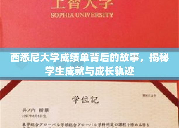 西悉尼大学成绩单背后的故事，一窥学生成就与成长轨迹