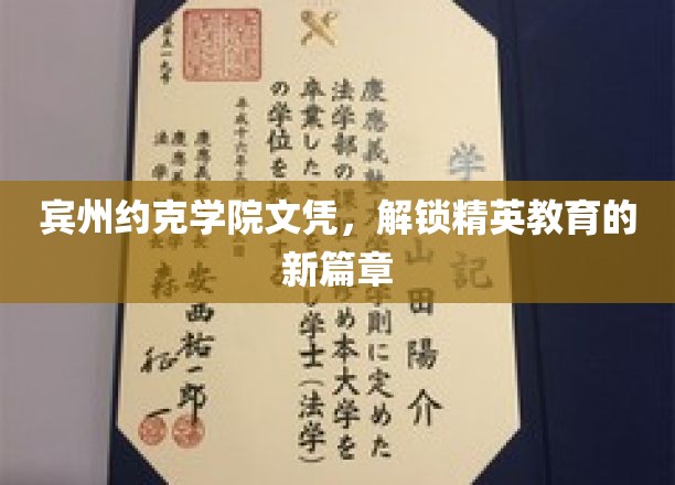 宾州约克学院文凭，解锁精英教育的新篇章